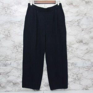 St. John Collection By Marie Gray, Navy Blue Santana Knit Pants Size 8